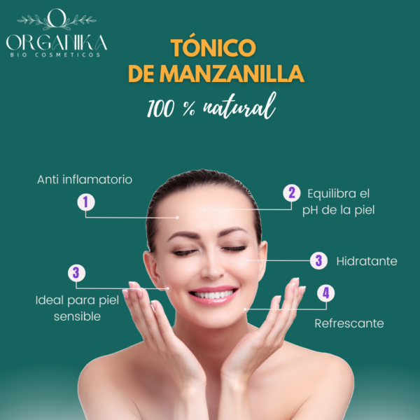 3 Tónico de manzanilla