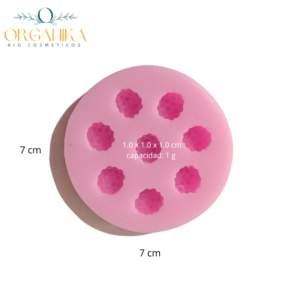 MOLDE DE SILICONA TIPO MINI FRAMBUESAS